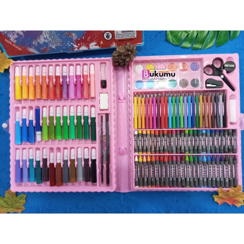 

Crayon set 150 pcs/ Paket lengkap
