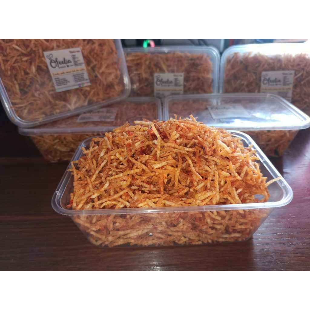 

Mustofa Original Kentang Balado NON MSG Halal | Ofeelia Krunch
