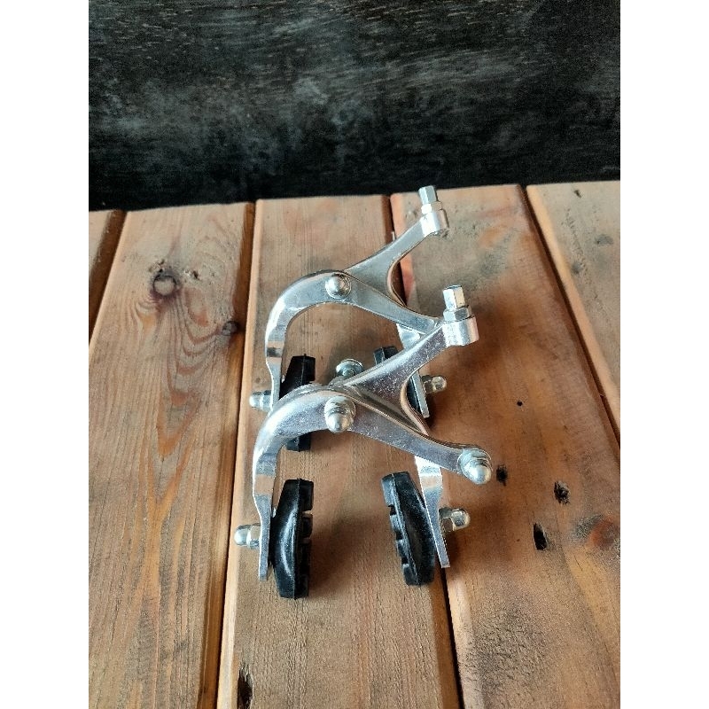 rem u brake sepeda fixie silver