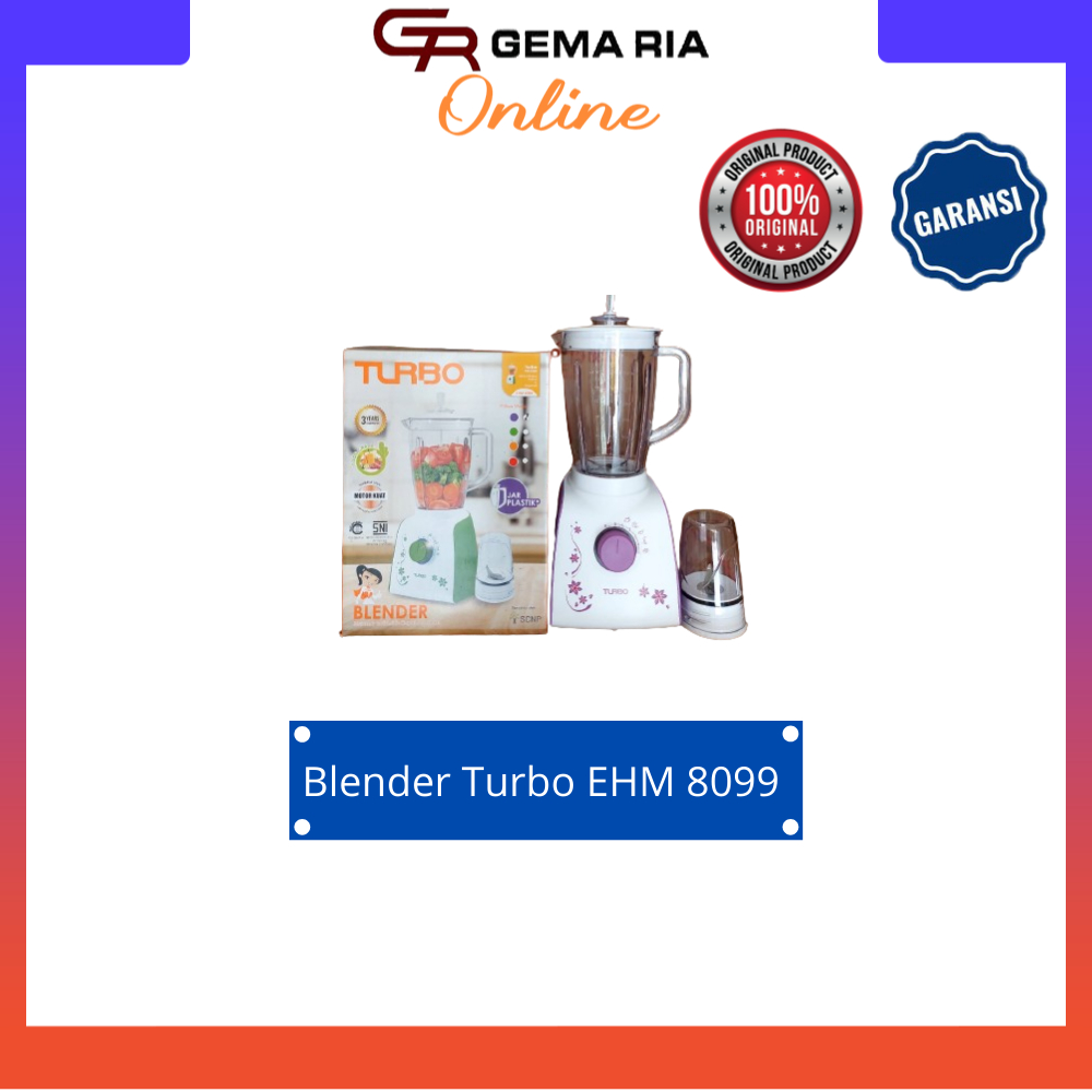 Blender Turbo Plastik EHM 8099 / Juicer Blender Turbo EHM 8099