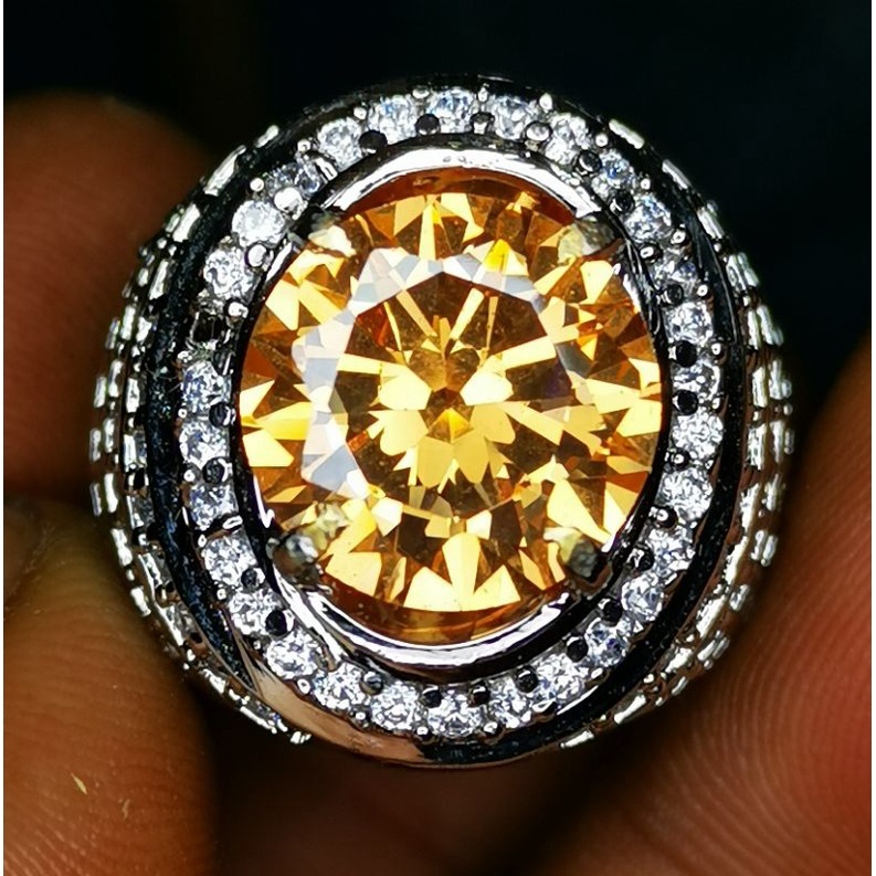 Batu permata brown zirconia