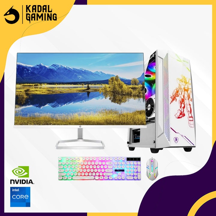 PC INTEL CORE I5 12400F VGA NVIDIA GTX 1660TI 16GB RAM FULLSET GAMING EDITING LIVESTREAMING