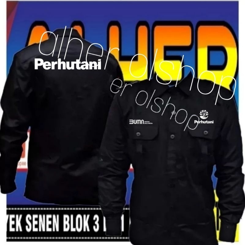 Kemeja perhutani baju perhutani seragam perhutani Pdh perhutani kemeja kerja perhutani baju kerja pe