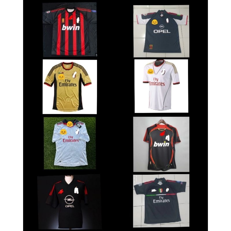Jersey Milan 2002/Jersey Milan 2006/Jersey Milan 2010/Jersey Milan 2013 Away Third/Jersey Milan 2008