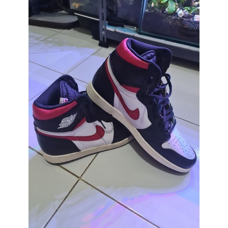 Nike Air Jordan 1 Retro High og Gym Red black white Size 46