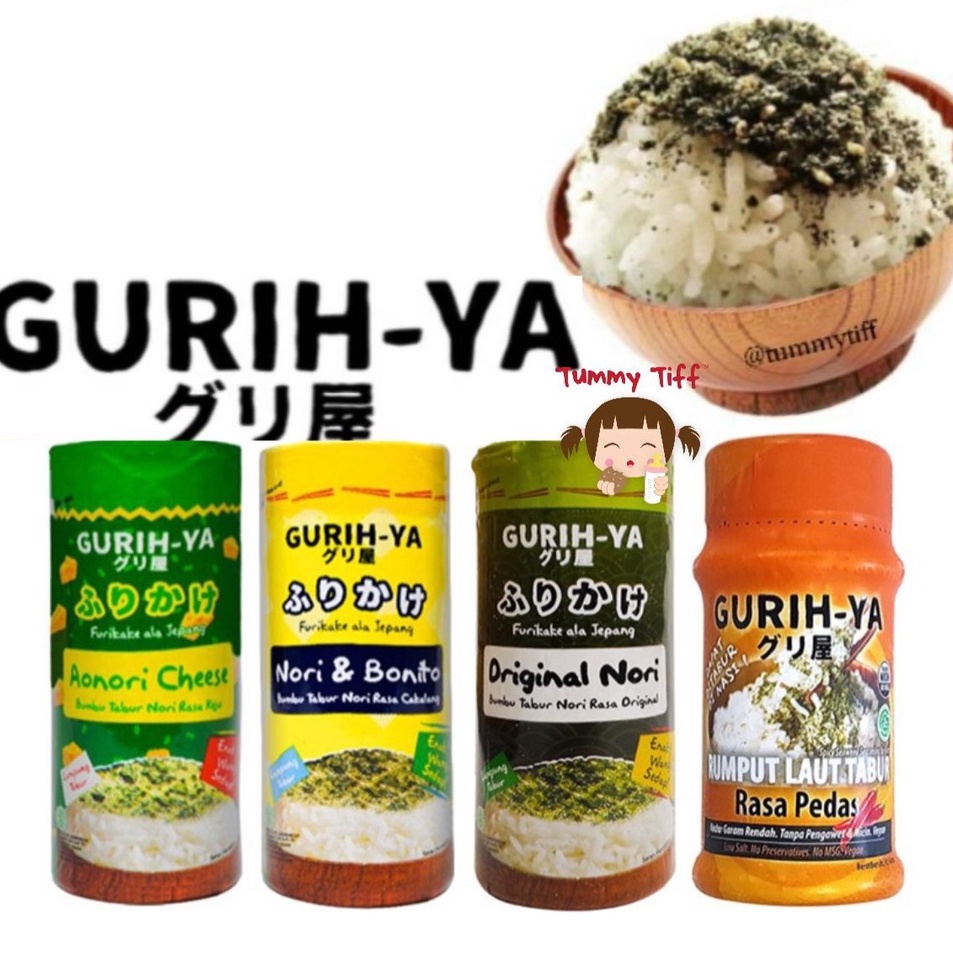 

Produk Oke Gurihya seaweed original anti GTM BOTOL / Gurih-ya original / Gurih-ya abon rumput laut original 45gr mpasi nori tabur gimbori bonnori seaweed