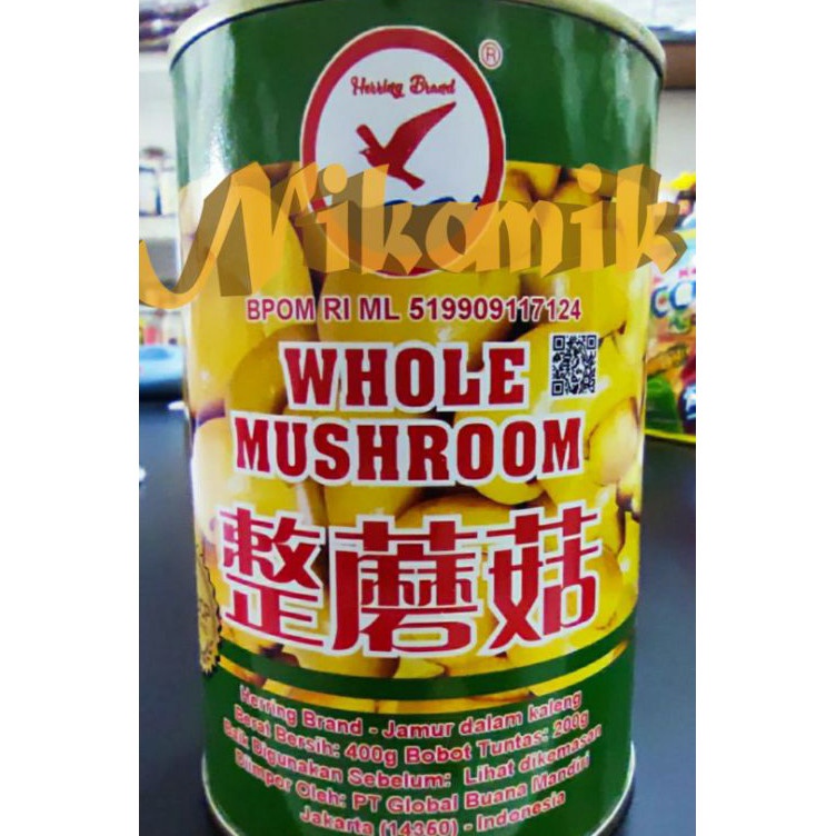 

Promo Keren Herring Brand Whole Mushroom 400gr