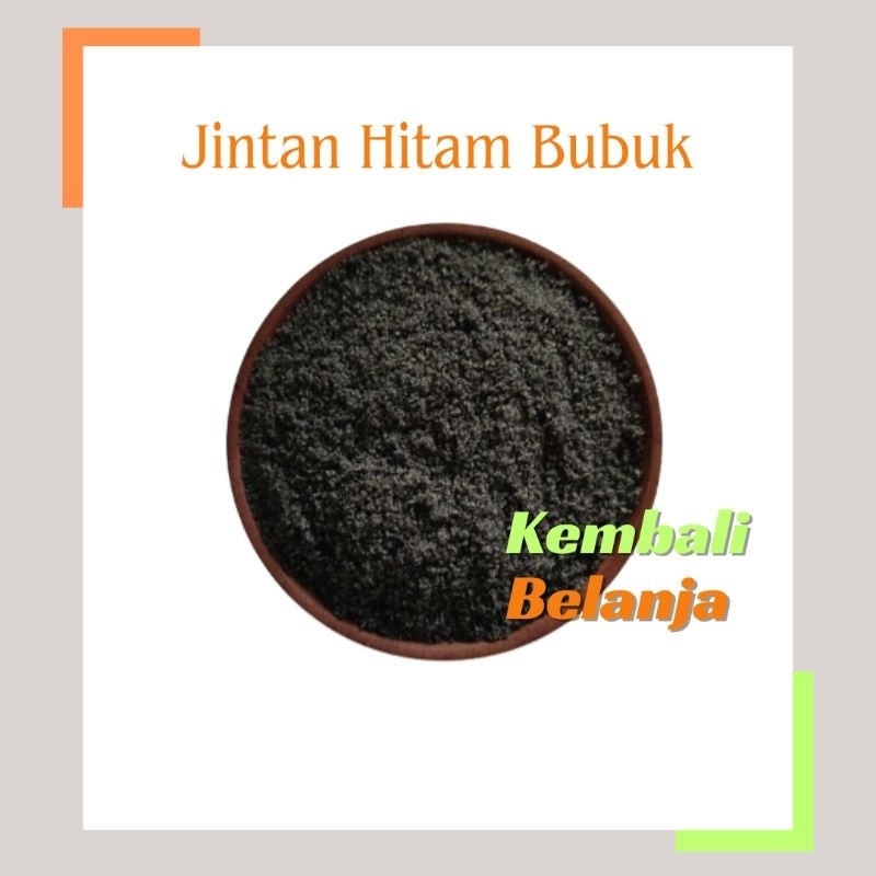 

Jintan/ Jinten Hitam Habbatussauda Bubuk Murni 100 Gram