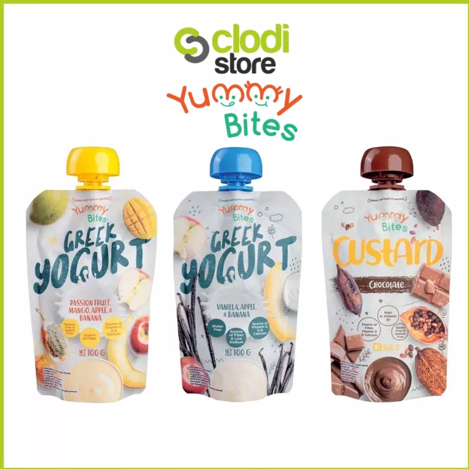 

Booming Yummy Bites puree 100g pure buah bubur mpasi 100g Organic Korean Yoghurt 9 bulan yogurt baby peachy pure / Yogurt Bayi / Yogurt Vanilla Apple & Banana / Yogurt Passion Fruit Mango Apple Banana / Custard Chocolate