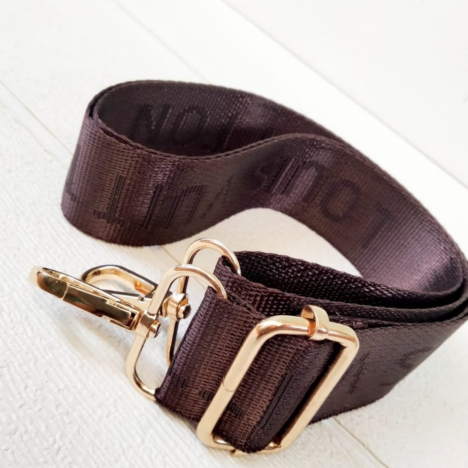 CFDP2402 [PROMO MURAH] TALI TAS  STRAP SELEMPANG MOTIF LV