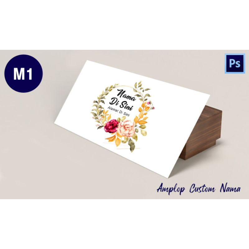 

AMPLOP KONDANGAN CUSTOM NAMA 1 BOX ISI 100PCS