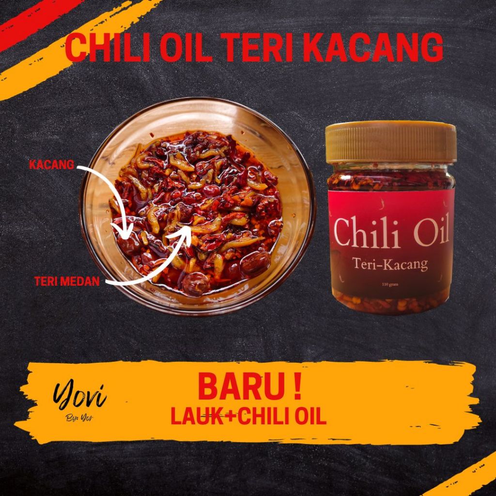 

Chili Oil Teri Kacang Yovi By: Yor