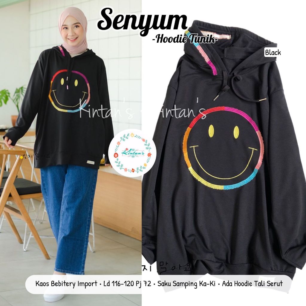 KAOS HOODIE WANITA LENGAN PANJANG JUMBO TERBARU BAJU ATASAN WANITA HOODIE JUMBO TERBARU