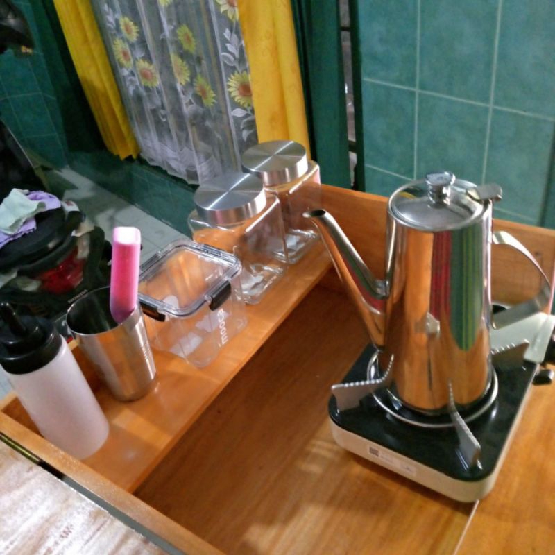 Box Kopi Keliling Motor  Box Kayu Serbaguna/ Box Motor Kopi Keliling