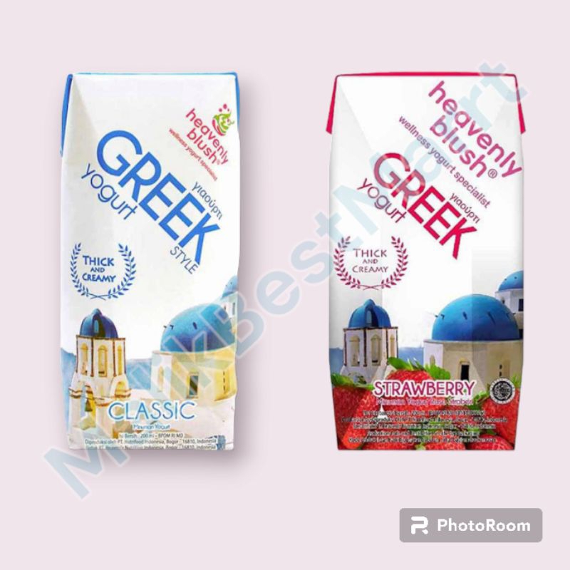 

Greek Yogurt heavenly blush Classic/Strawberry 200 ml