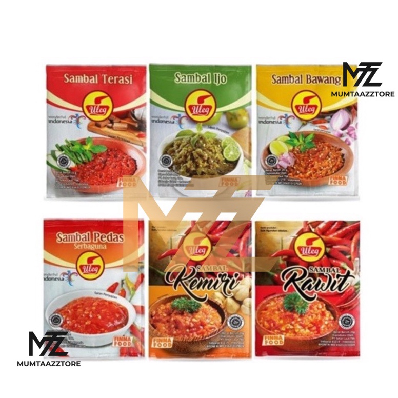 

Dapatkan ☘️MUMTAAZZTORE☘️ FINNAFOOD Sambal Uleg 20gr All Varian