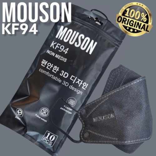 Masker KF94 Mouson OriginalISI 10PC Masker KF 94 4ply Masker 4D EVO isi 10pcs