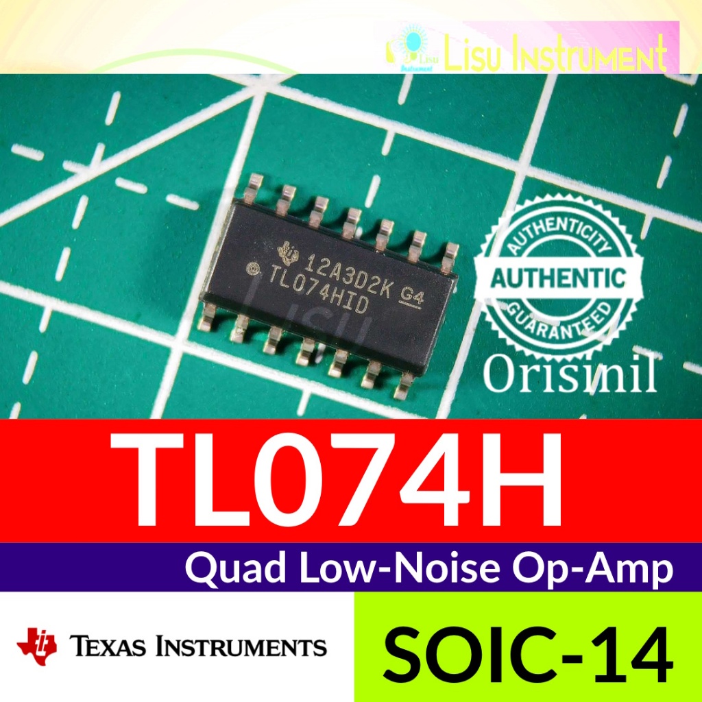 TL074H Quad Low-Noise FET-Input Operational Amplifier TL074HID TL074 SOIC-14 Texas Instruments ORIGI