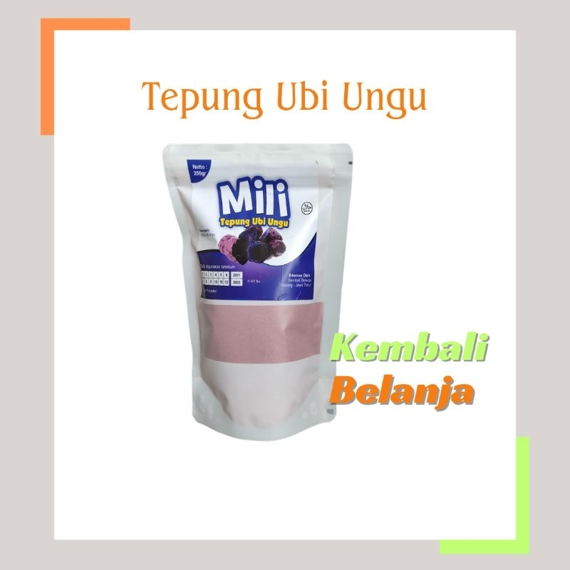 

Tepung Ubi Ungu 250 Gram/ Tepung MPASI/ Tepung Gluten Free/ Aneka Tepung Mili/ Tepung Ubi Jalar/ Tepung Telo/ Tepung Ketela Rambat