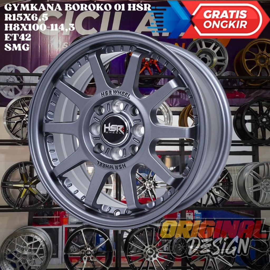 Velg Mobil CONFERO , SPLASH , FUTURA , ATTIVO , HSR GYMKANA RING 15 R15