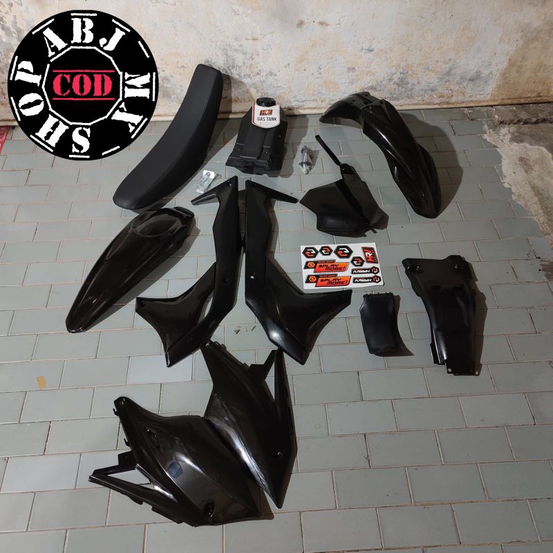 Body Fullset KX 250 ZHIRO PNP SUPERMOTO KLX BF DTRACKER BODY KX 250 FULLSET BODI KX 250