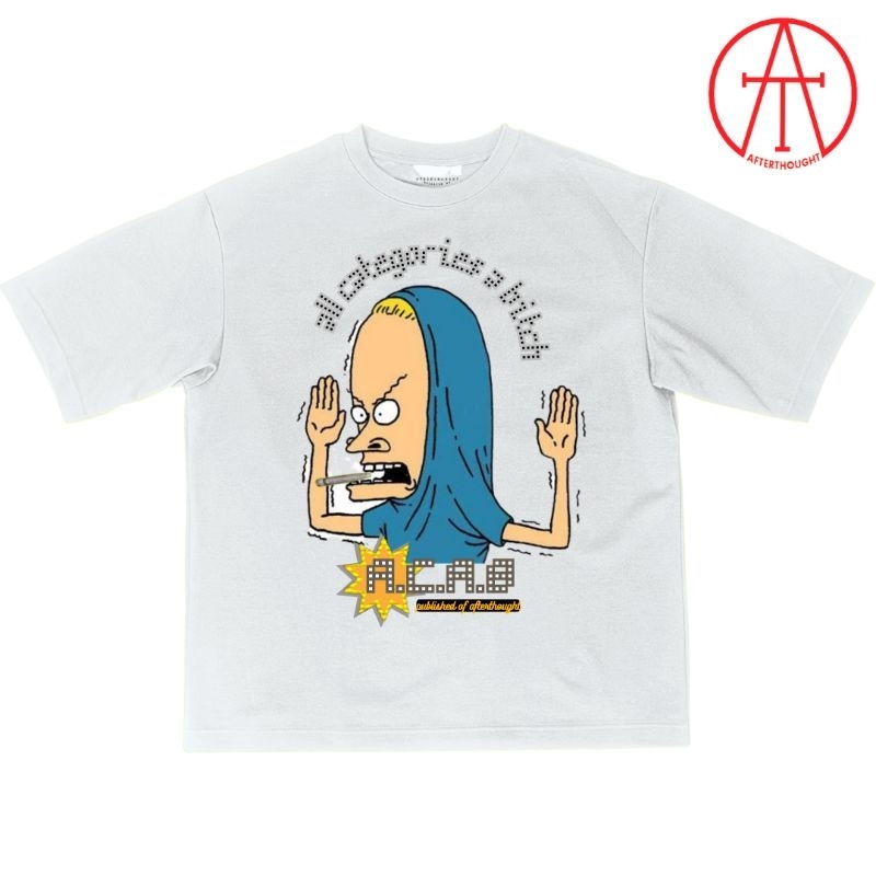 ALL CATEGORIES AS BI*CH - PUTIH