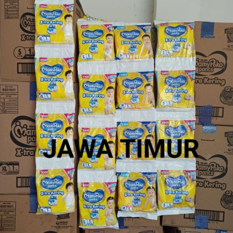 MAMYPOKO RENCENG S M L XL isi 3 renceng