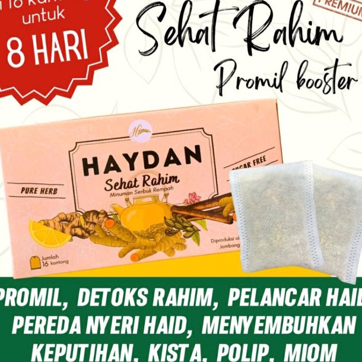 

VKCJ7711 TERBARU HAID LANCAR | KEPUTIHAN | KISTA | PCO PCOS | PROMIL | Sehat Rahim | Detox Rahim |Pelancar Haid
