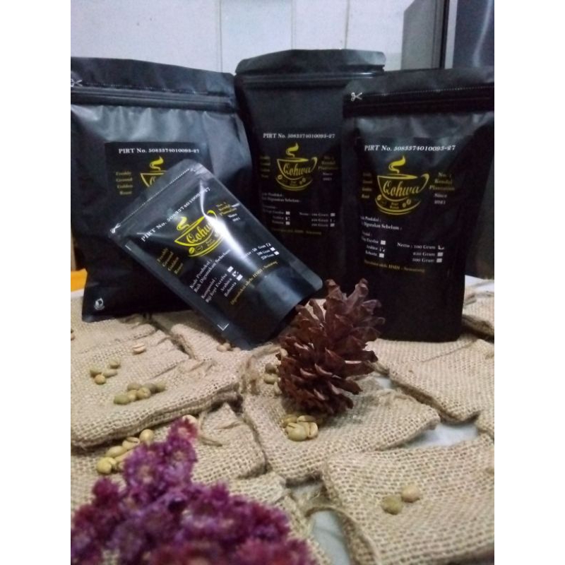 

Kopi Bubuk Excelsa Premium Standing Pounch 250 gram