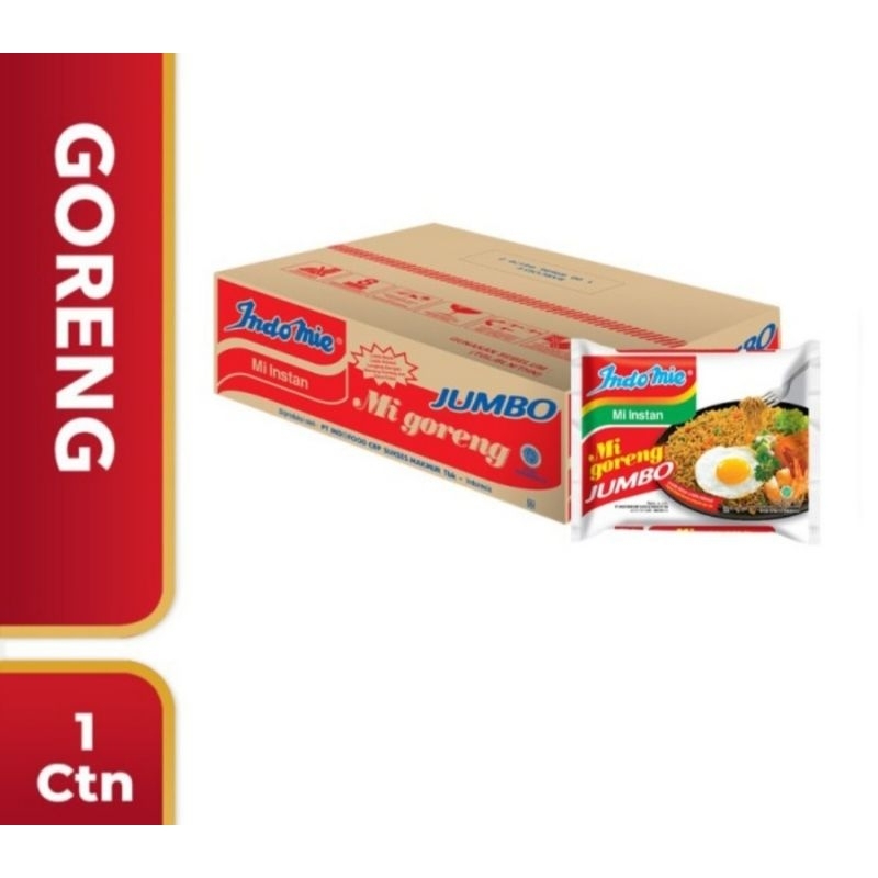 

Indomie Goreng Jumbo 1 Dus