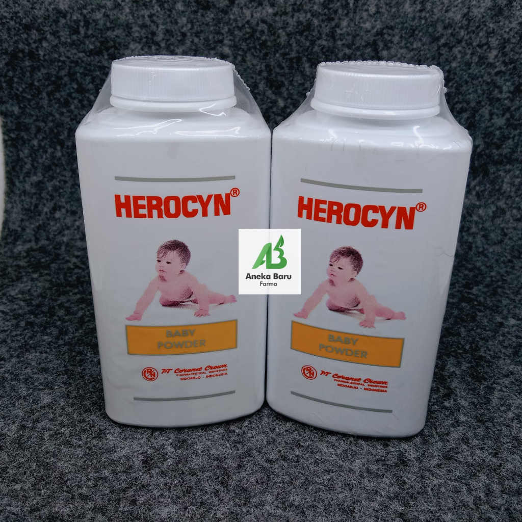 BEDAK HERCOYN BABY 100GR / BEDAK GATAL UNTUKL BAYI/ UNTUK BIANG KERINGAT