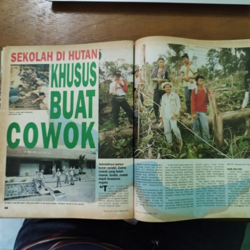 majalah Hai, Leo Kristi, Sekolah Hutan, Kris Kross, Slank terlantar di Sumatra, U2, Edane - jabrik