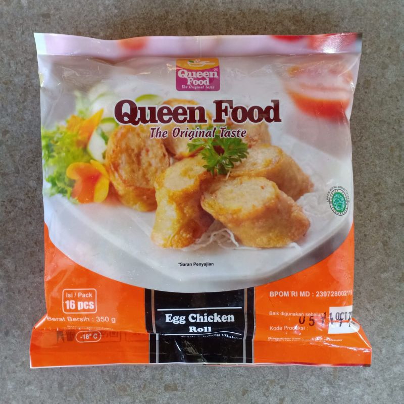 

Egg Chicken Roll QF 350 gram (16 PC)