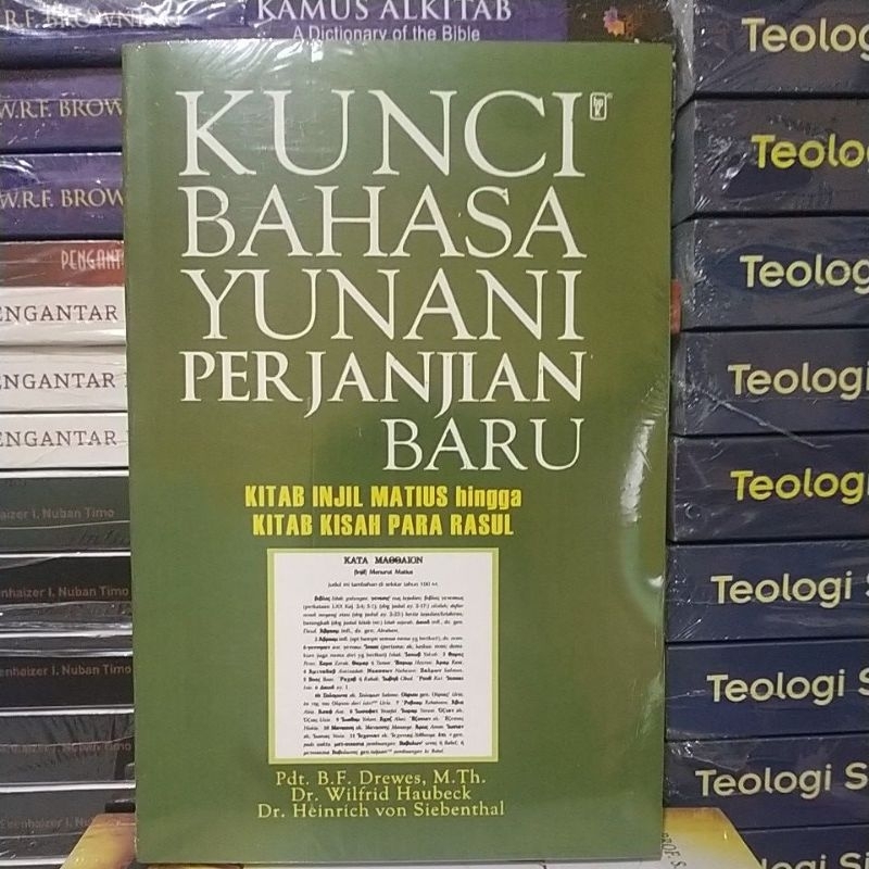 KUNCI BAHASA YUNANI PERJANJIAN BARU