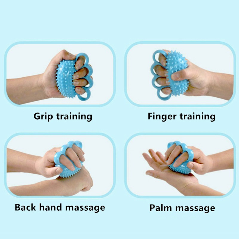 ORIGINAL Hand Exercise Ball Bola Duri Karet Silikon Remas Terapi Tangan Stroke