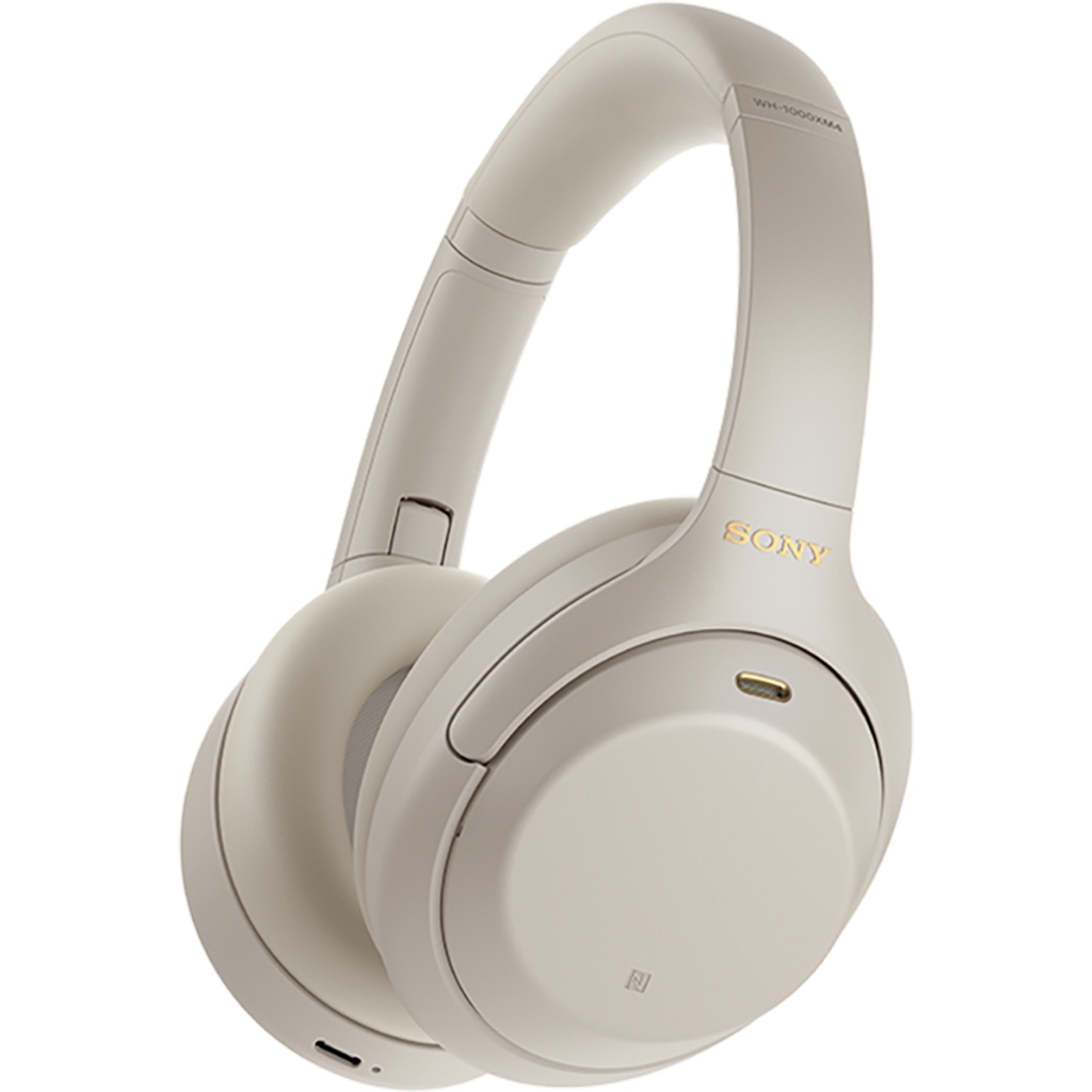 Sony WH-1000XM4 Wireless Headphone Premium Noise Cancelling Battery up to 30h With Microphone - Silver
