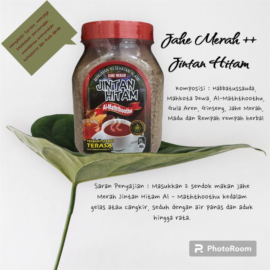 

Jahe Merah Jintan Hitam | Jahe Merah Habbatussauda Toples asli Herbal Membantu mengatasi Rheumatik, Perut Kembung, menurunkan kolesterol dan gula darah