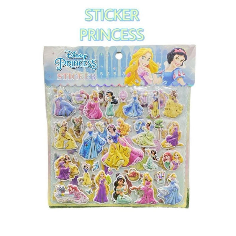 

Sticker Anak Timbul Karakter Princess frozen 1 set in 2