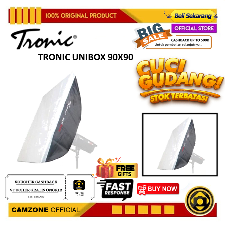 Softbox Tronic Unibox 90X90 - obral