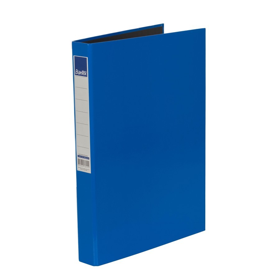 

Bantex Laminated Ring Binder 2 Ring 25mm Folio Cobalt Blue