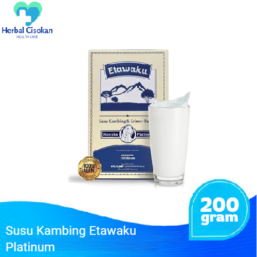 

Susu Kambing Etawaku Platinum | Susu Kambing Plus Krimer Nabati 200g