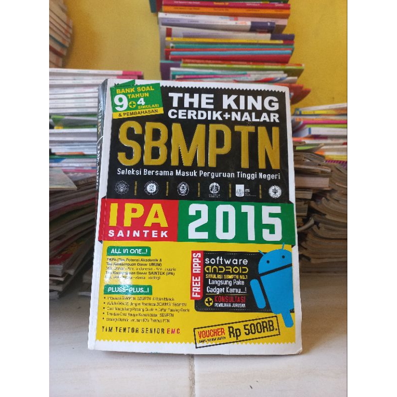 Buku The King Cerdik Nalar SBMPTN IPA SAINTEK 2015