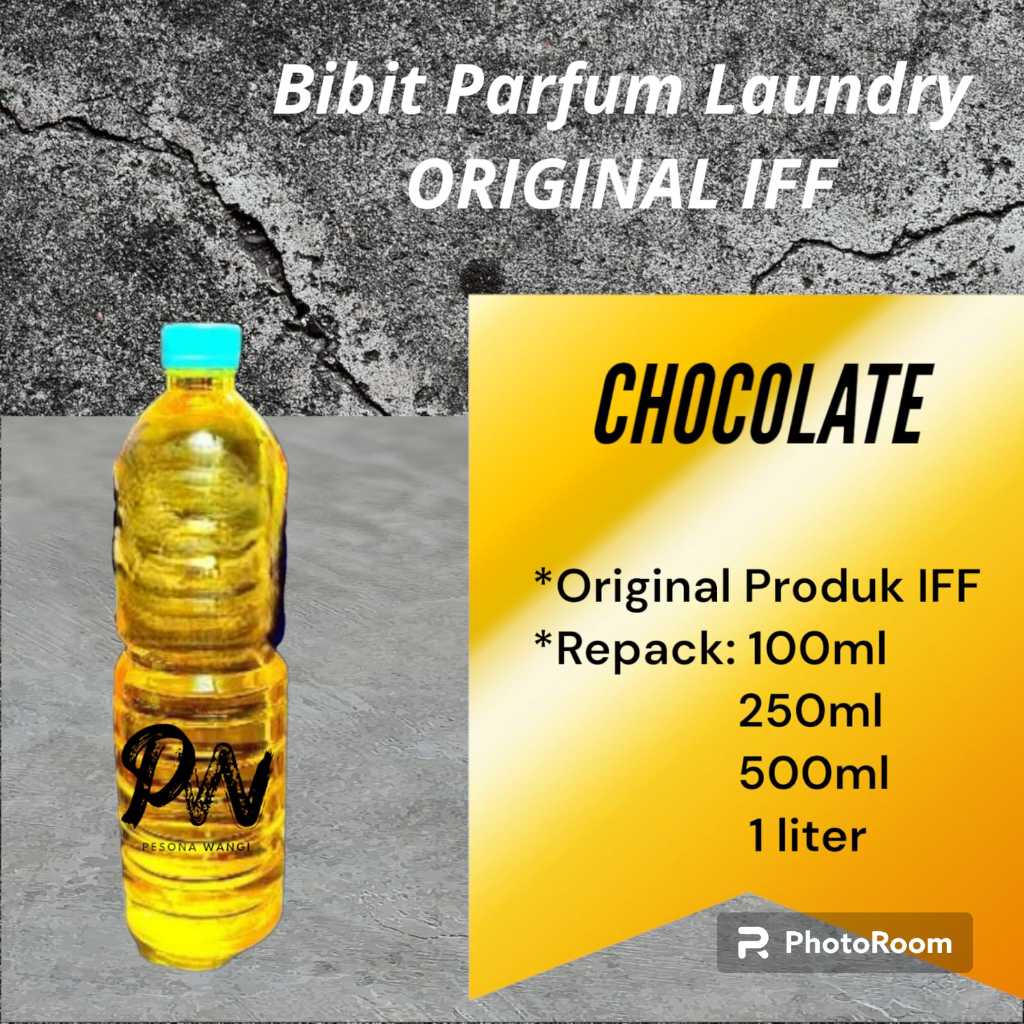 BIBIT PARFUM LAUNDRY CHOCOLATE MURNI ORIGINAL MERK IFF AWET TAHAN LAMA