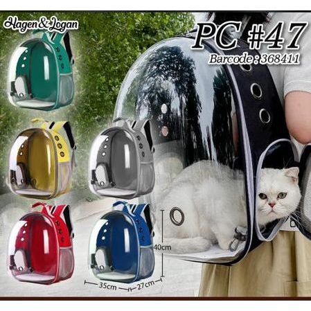 Tas Kucing Tas Anjing Kecil Ransel Transparan
