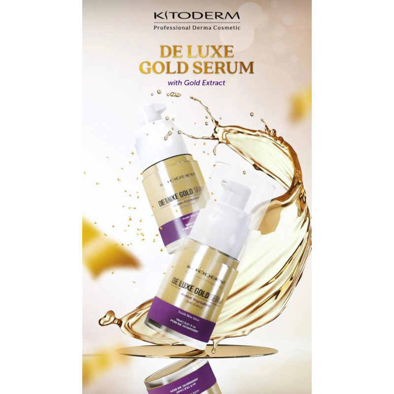 kitoderm serum de luxe gold serum