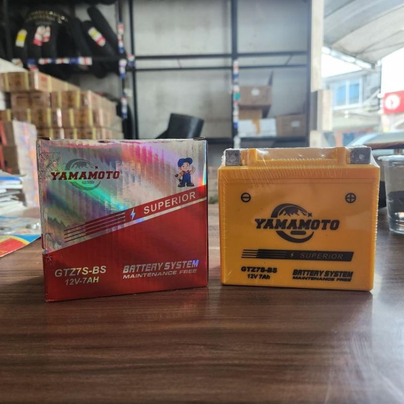 Aki Yamamoto GTZ-7S 7 Ampere FULL KERING vario 150, vario 125, satria fu, nmax new, pcx, aerox