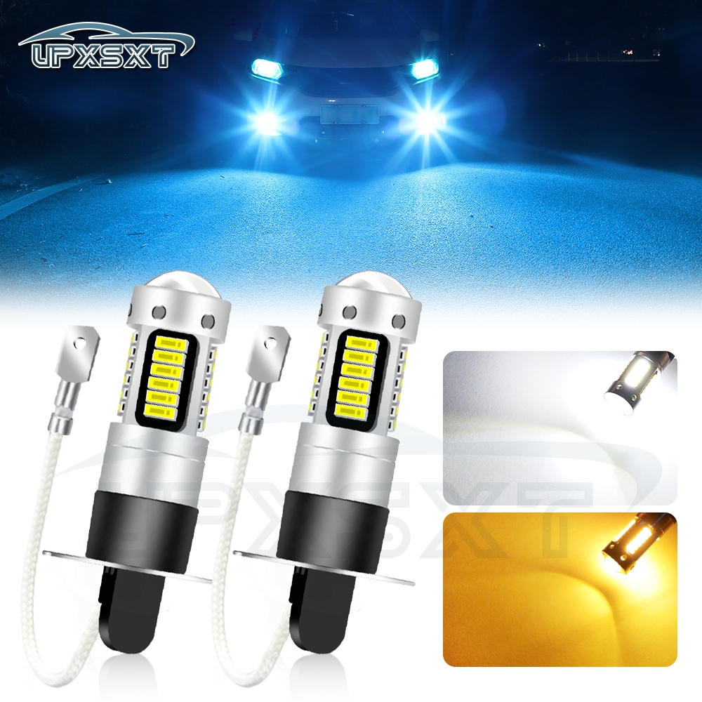 2 Buah/Lampu Kabut Mobil/Lampu Senja Led Mobil/Lampu Depan H3 12V Anti Kabut Untuk Mobil