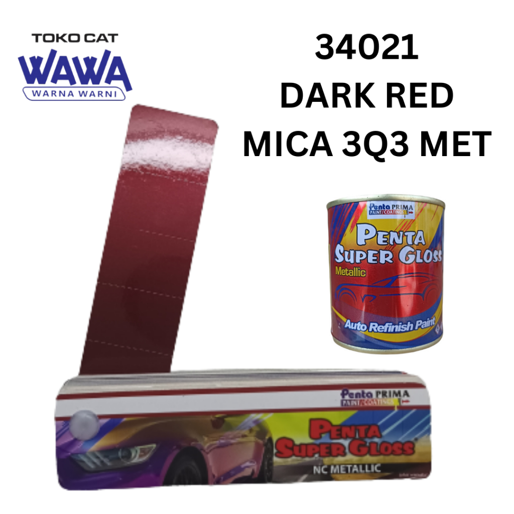 Cat Duco Penta Super Gloss nc metallic DARK RED MICA 3Q3 MET 34021