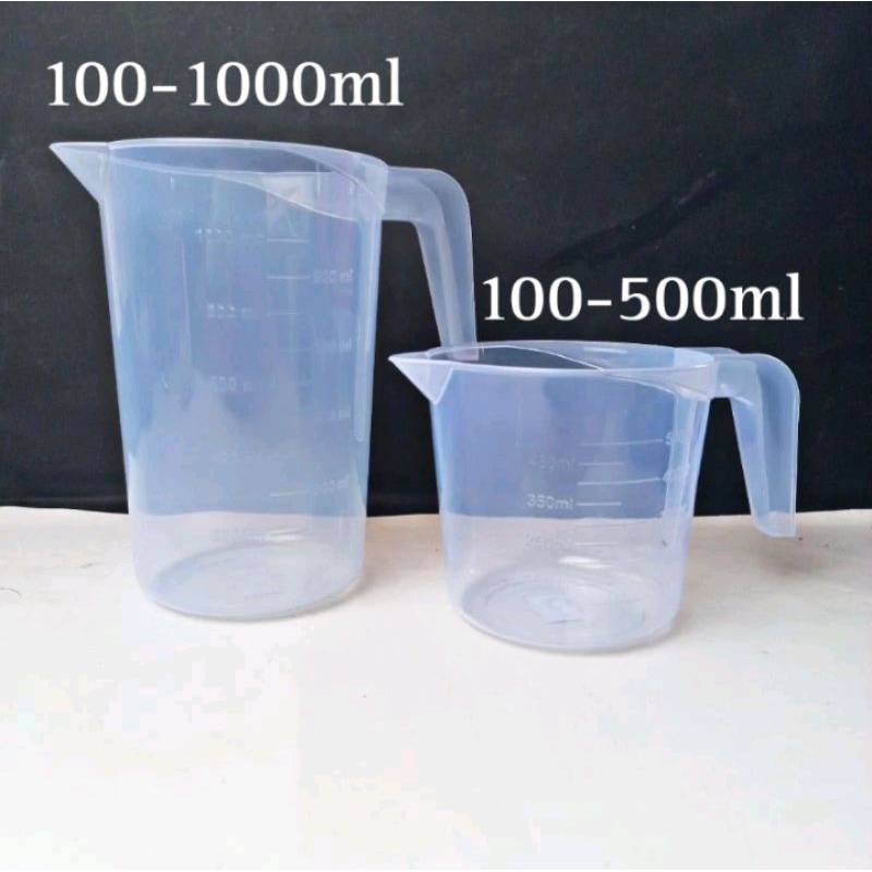 Gelas takaran oli 1000 ML/500 ML alat takar oli/minyak original