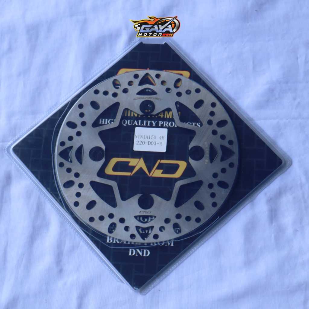 PIRINGAN CAKRAM BELAKANG NINJA R RR 220MM 200MM DISC Piringan Cakram Delkevic Ninja150r ninja 150rr 